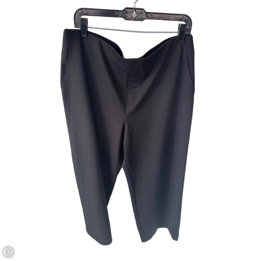 Pants Dress By Nic + Zoe In Black, Size: 16