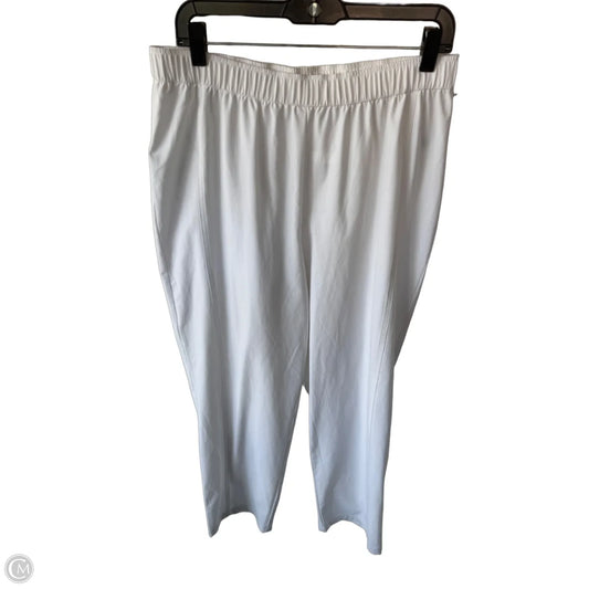 Athletic Pants By Chicos In White, Size: 12