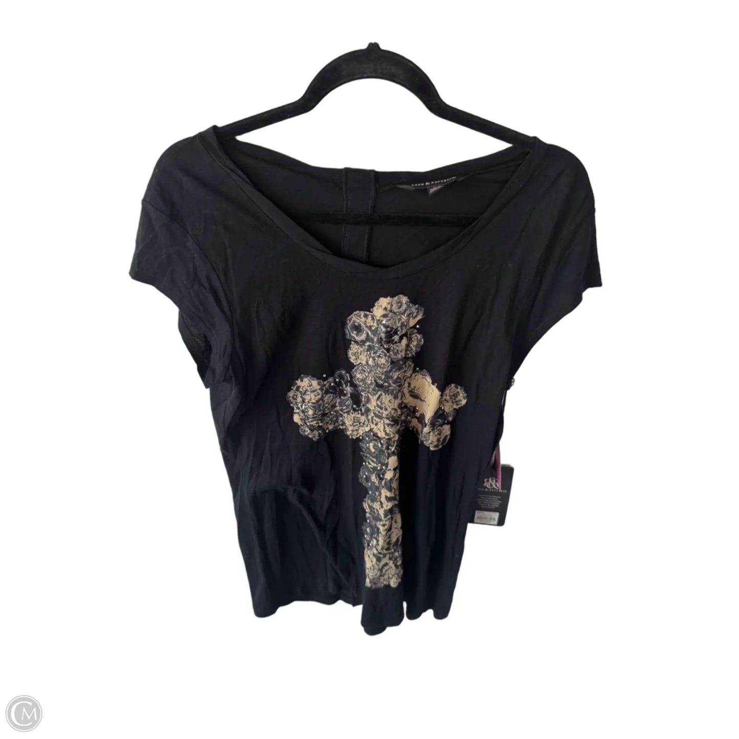 Top Sleeveless By Rock And Republic In Black & Cream, Size: S