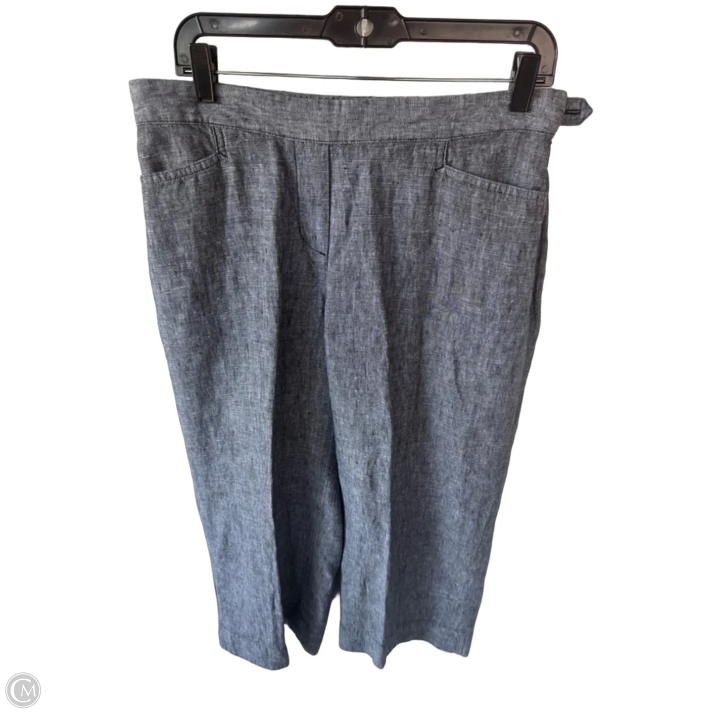 Pants Linen By J. Jill In Black & White, Size: 8p