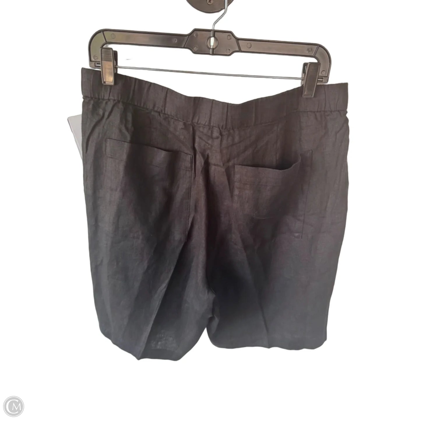Shorts By Eileen Fisher In Black, Size: 8p