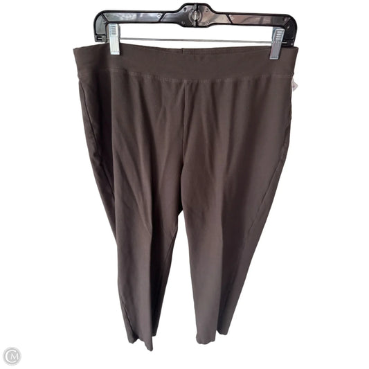 Pants Dress By Eileen Fisher In Brown, Size: 12p