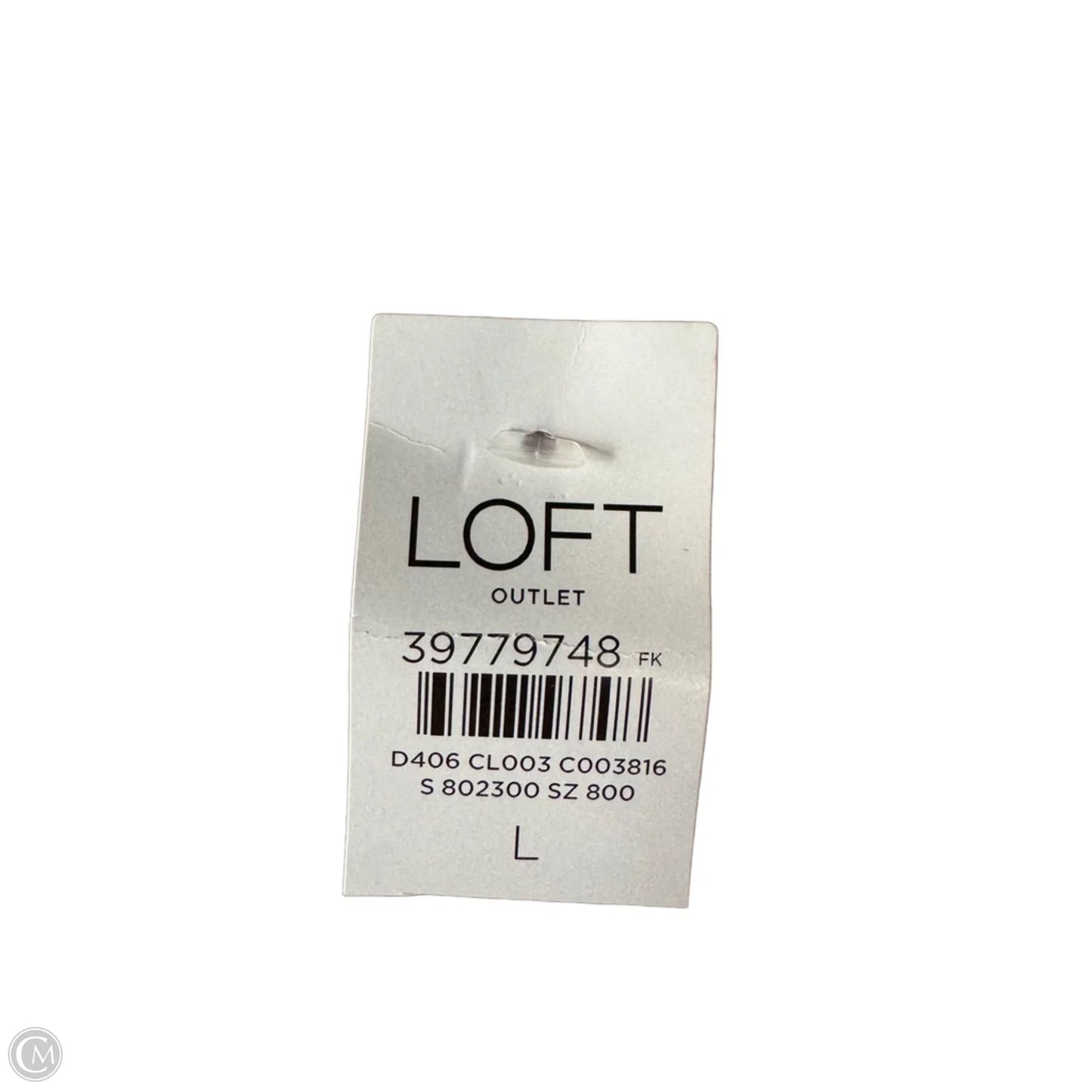 Sweater By Loft In Tan, Size: L