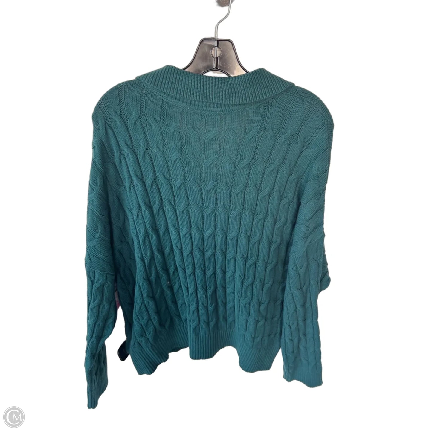 Sweater By Loft In Green, Size: Xl