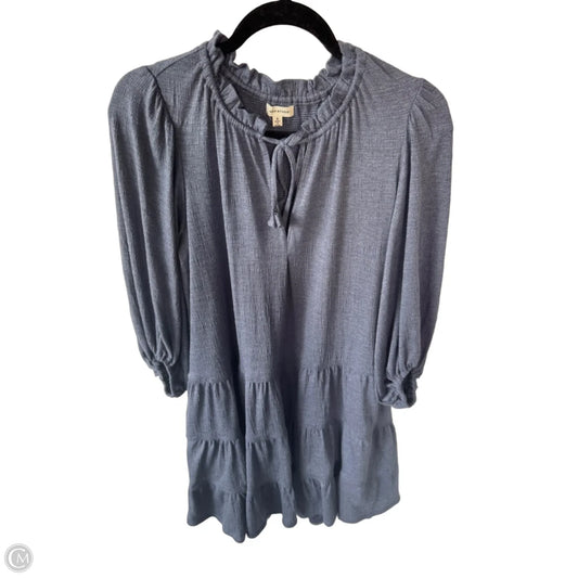 Dress Casual Midi By Max Studio In Blue, Size: S