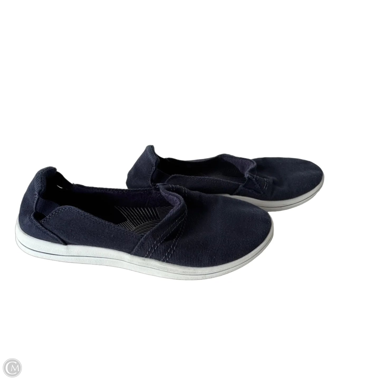 Shoes Flats By Clarks In Blue, Size: 7.5