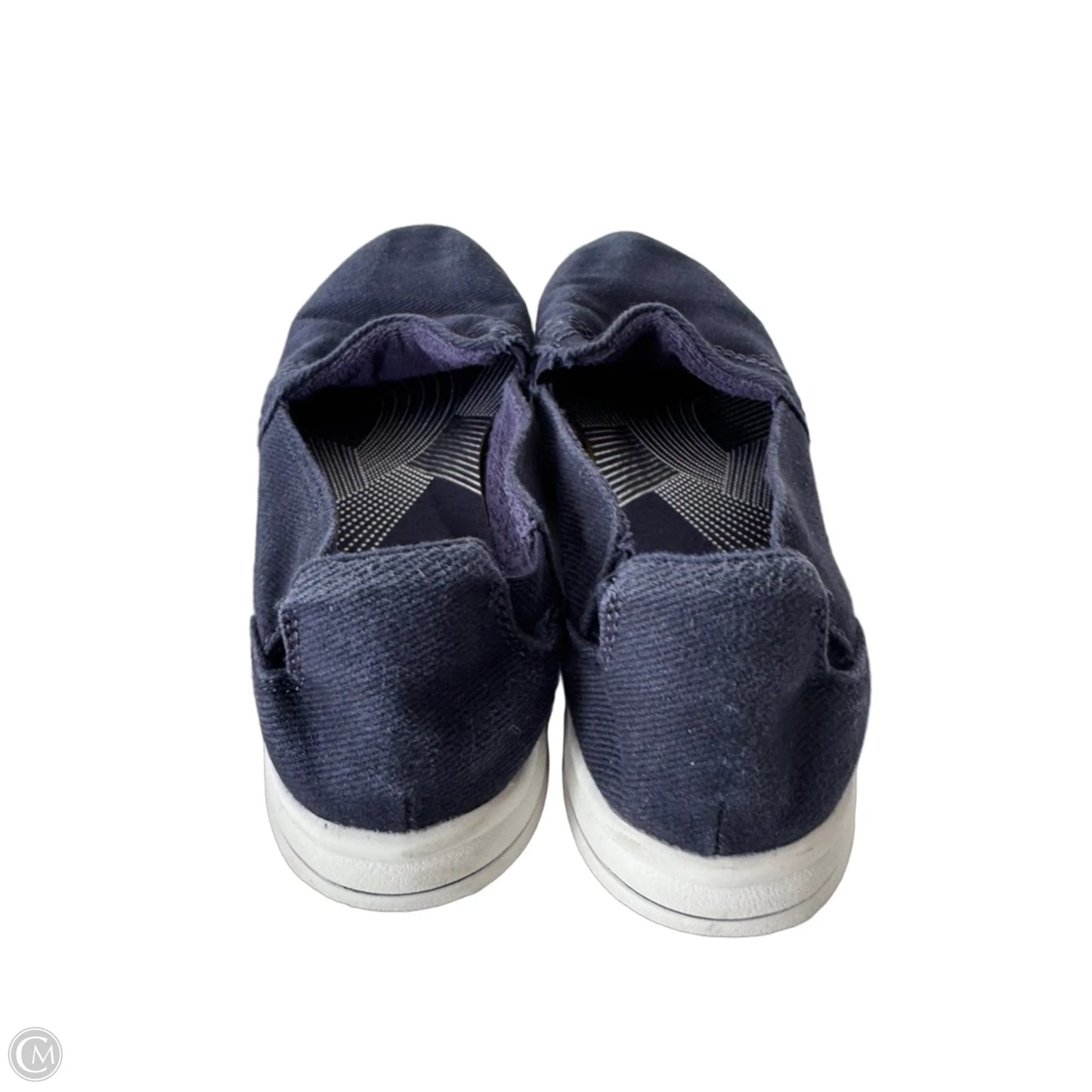 Shoes Flats By Clarks In Blue, Size: 7.5