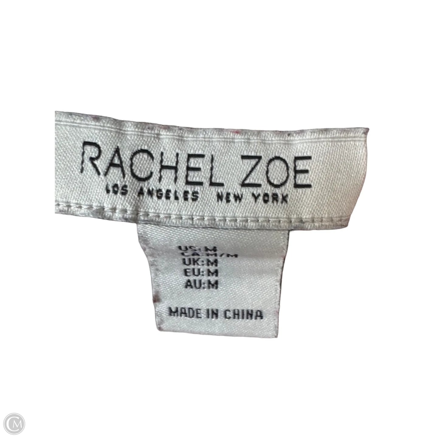 Blouse Sleeveless By Rachel Zoe In Pink & Red, Size: M