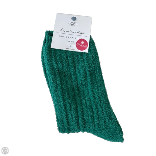 Socks By Loft In Green, Size: Osfm