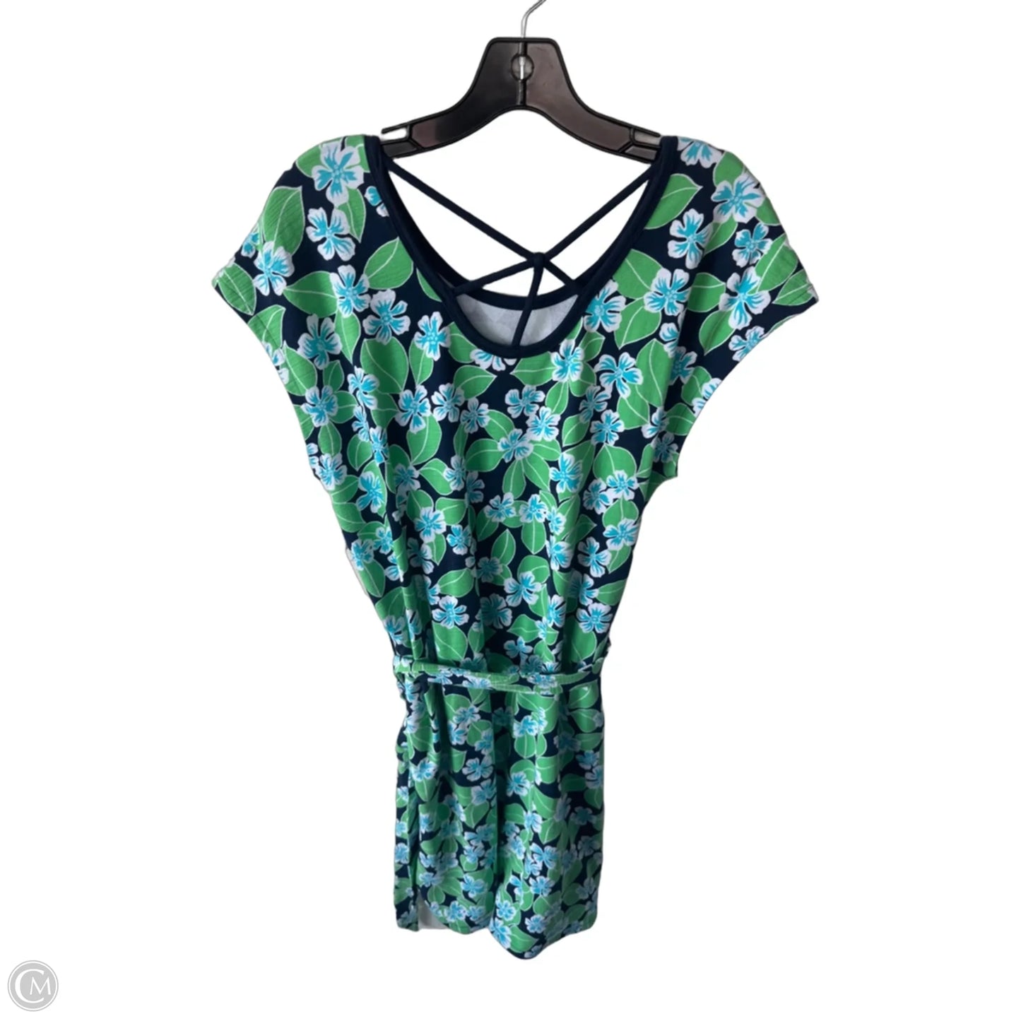 Dress Casual Short By Talbots In Blue & Green, Size: Lp