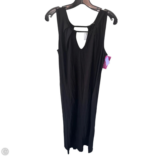 Dress Casual Maxi By La Made In Black, Size: L