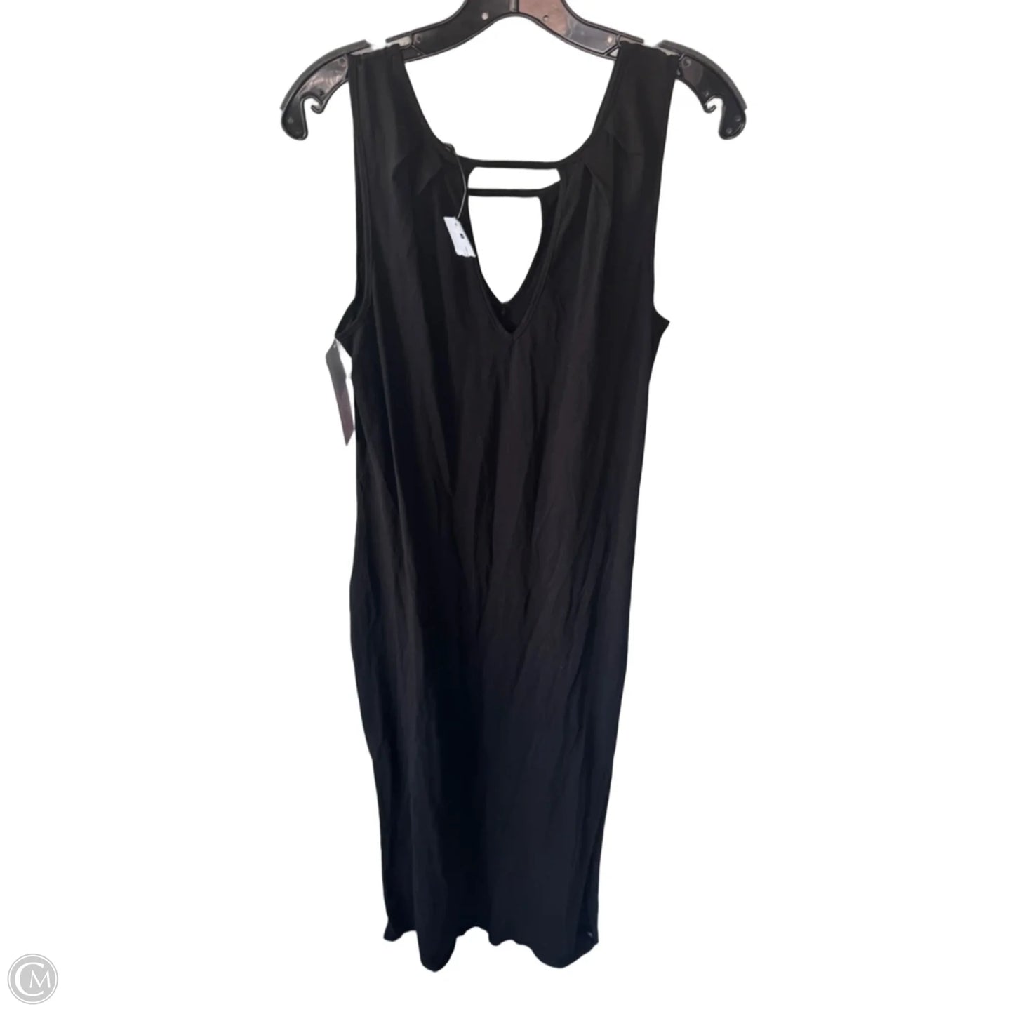 Dress Casual Maxi By La Made In Black, Size: L