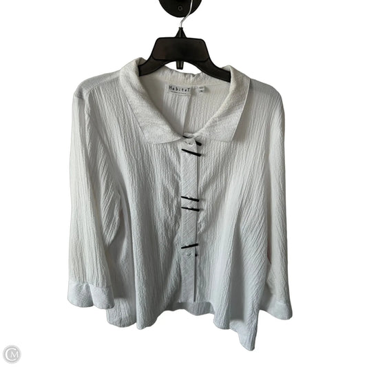 Jacket Other By Habitat In White, Size: Xl