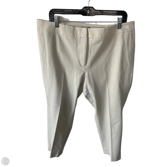 Pants Chinos & Khakis By Talbots In Cream, Size: 18