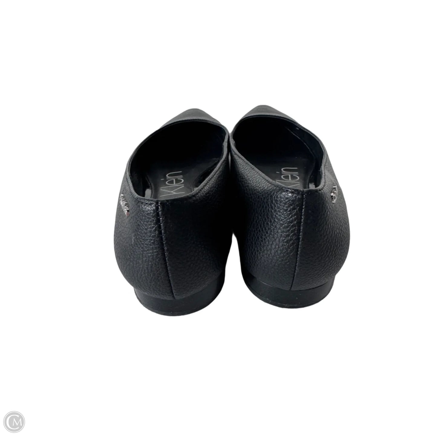 Shoes Flats By Calvin Klein In Black, Size: 8
