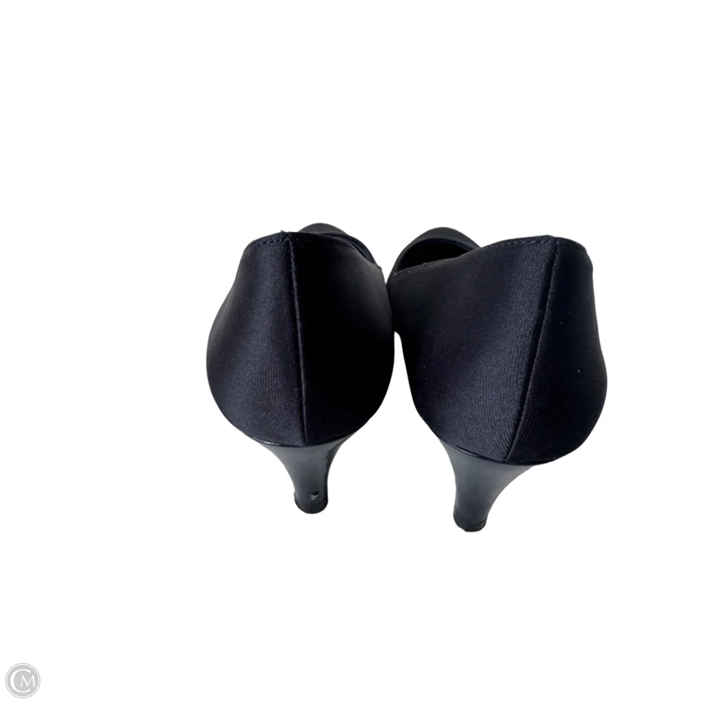 Shoes Heels Kitten By Abella In Black, Size: 8