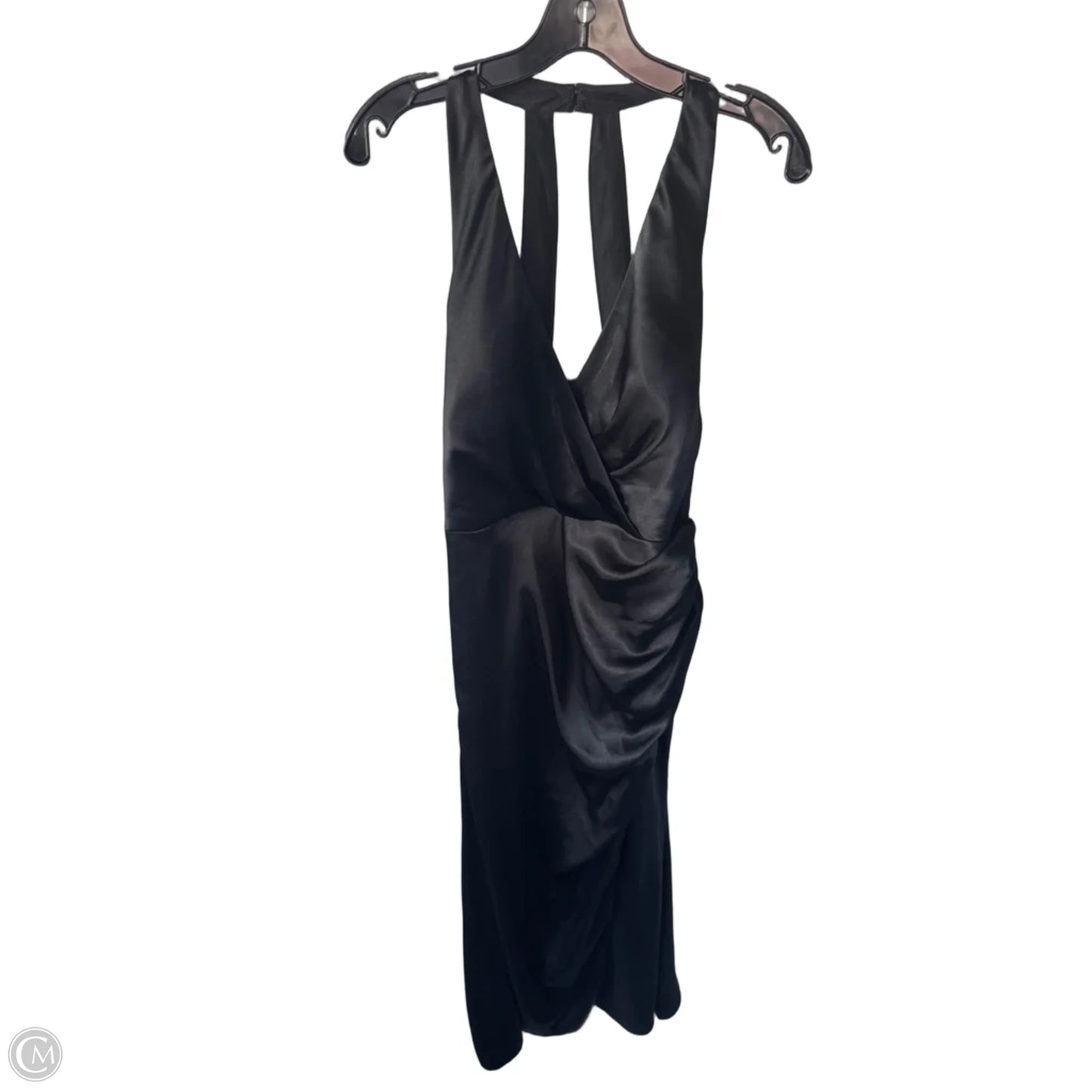 Dress Party Long By Clothes Mentor In Black, Size: L