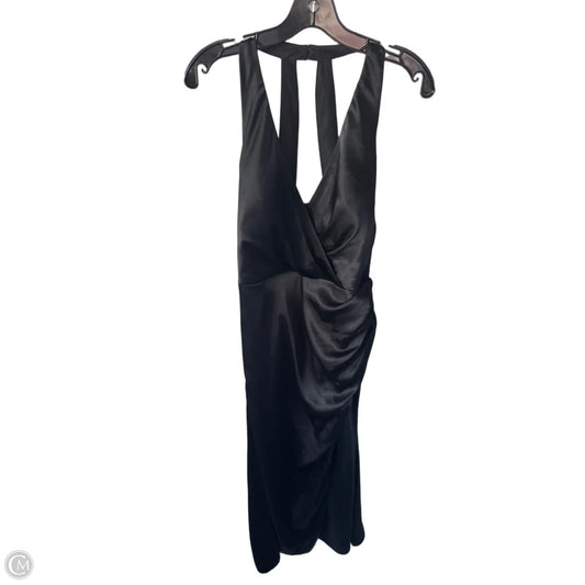 Dress Party Long By Clothes Mentor In Black, Size: L