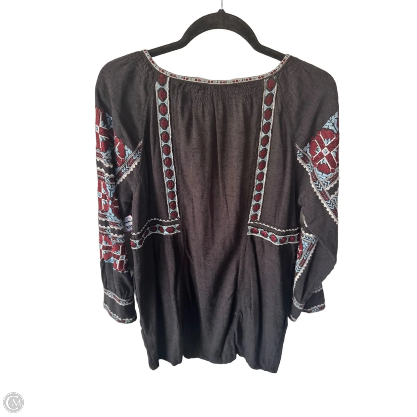 Dress Casual Short By Free People In Black & Blue, Size: S
