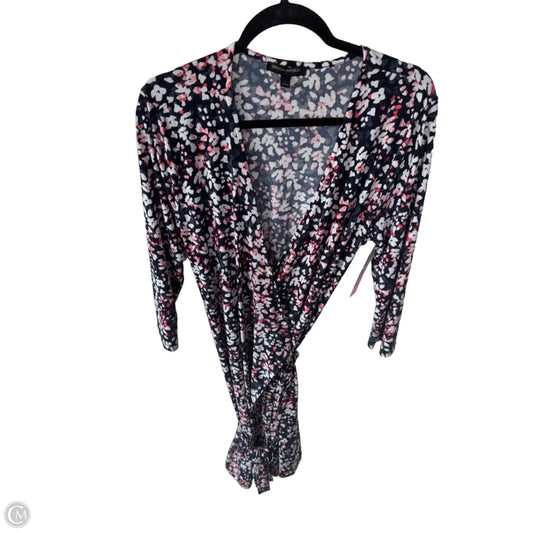 Dress Work By Banana Republic In Blue & Pink, Size: L