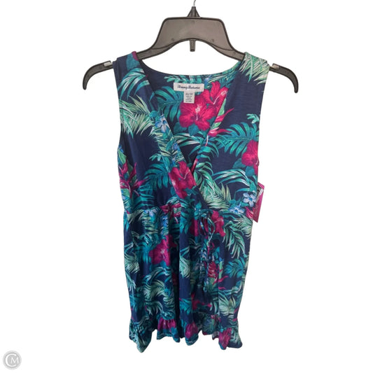 Dress Casual Short By Tommy Bahama In Blue & Pink, Size: Xs