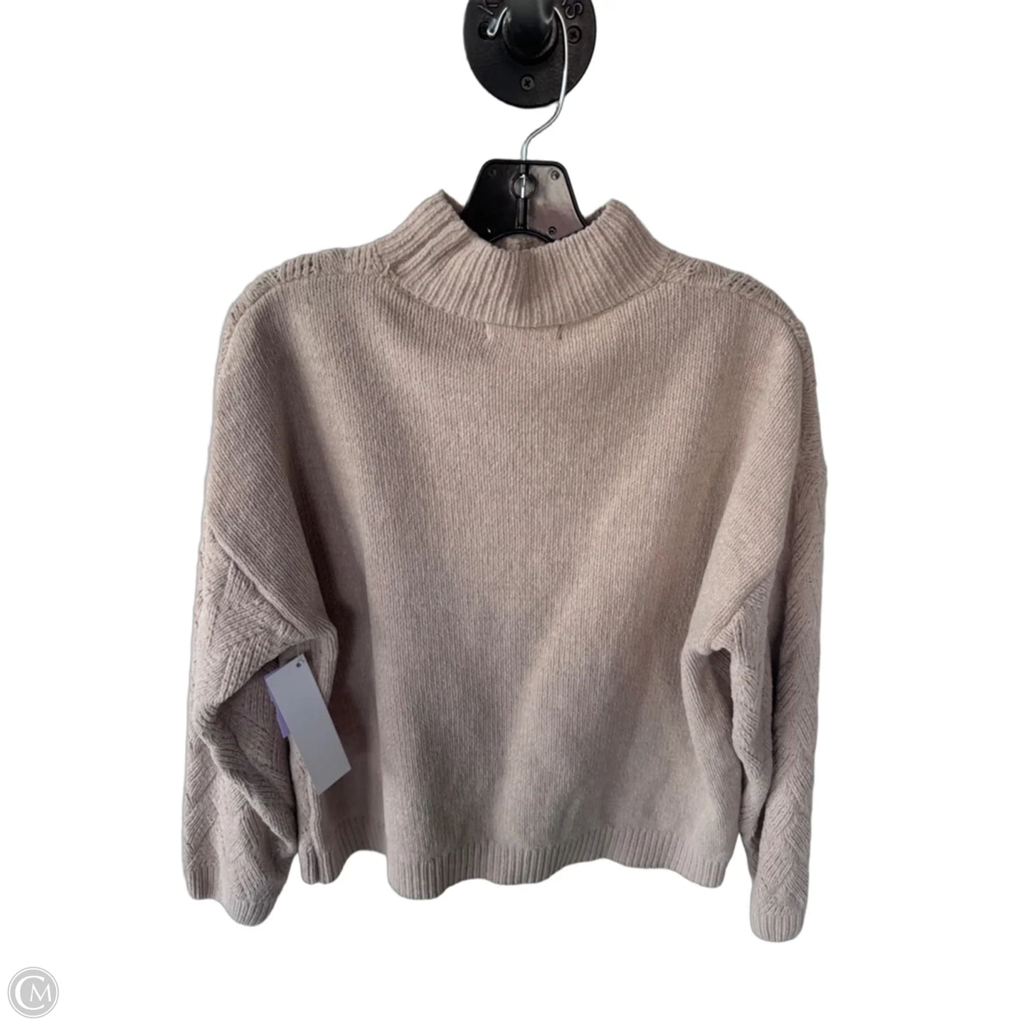 Sweater By Clothes Mentor In Tan, Size: M