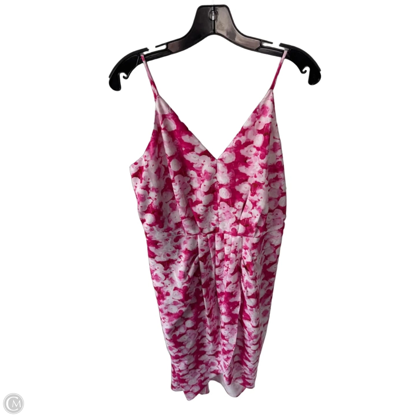 Dress Party Short By Chelsea 28 In Pink & White, Size: M