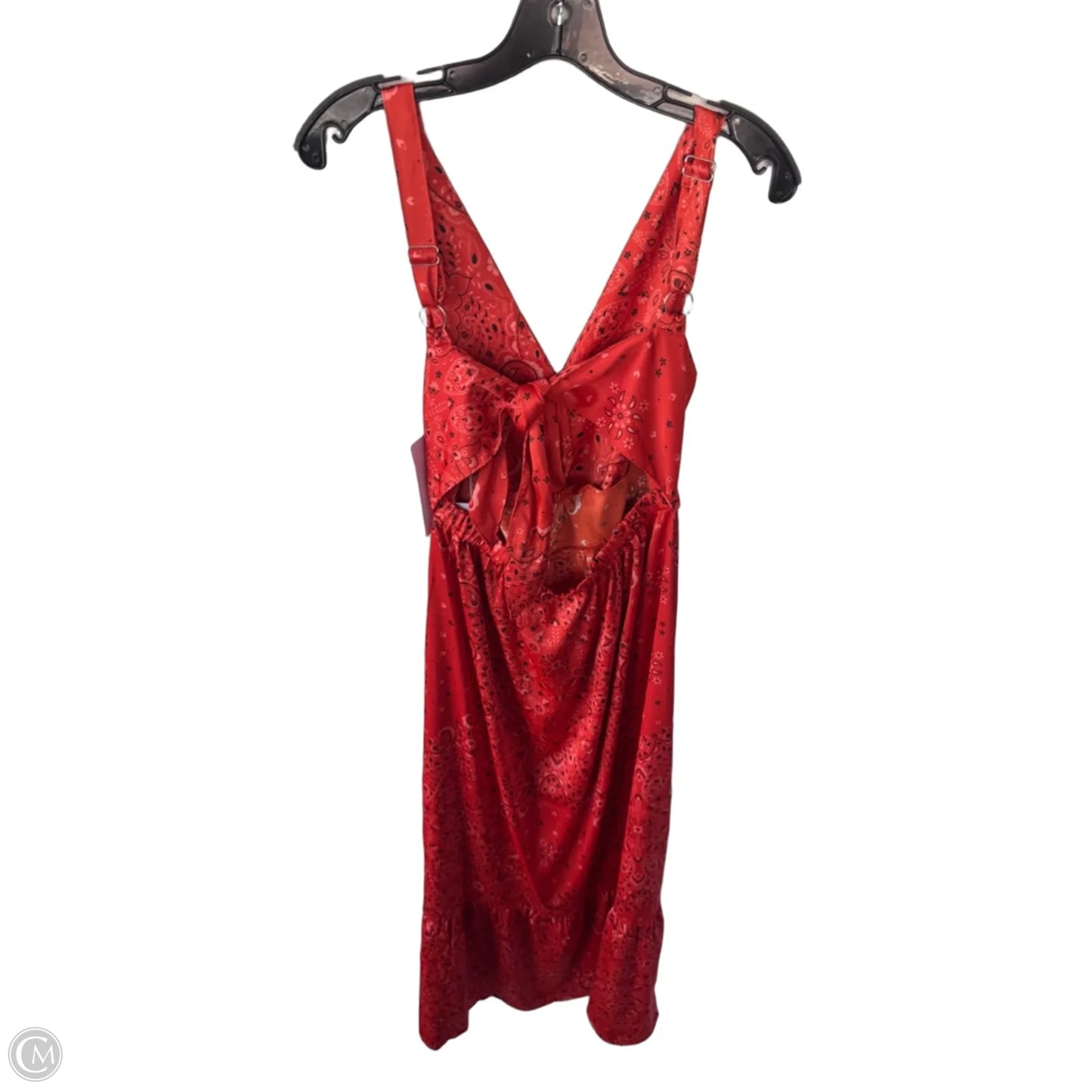 Dress Casual Midi By Sage In Red, Size: M