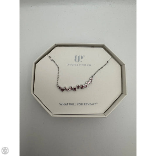 Necklace Sterling Silver By Bp