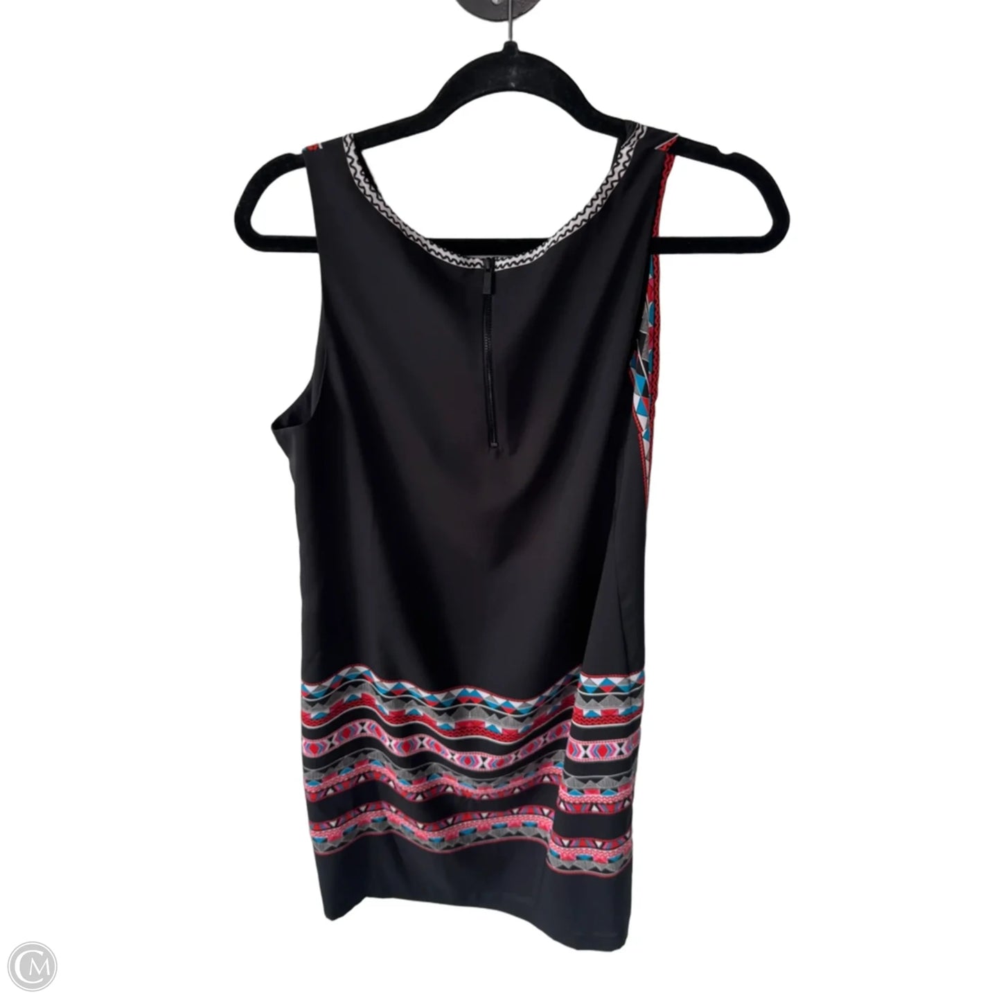 Dress Work By Vince Camuto In Black & Red, Size: M
