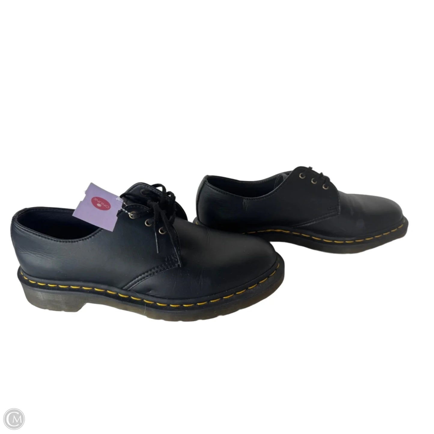 Shoes Flats By Dr Martens In Black, Size: 10
