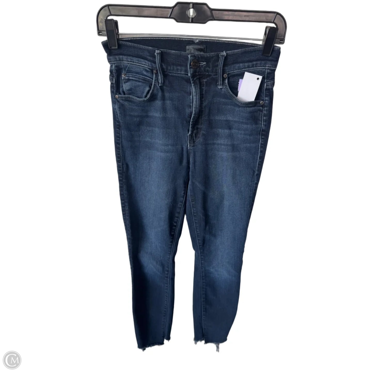 Jeans Skinny By Mother In Blue Denim, Size: 0