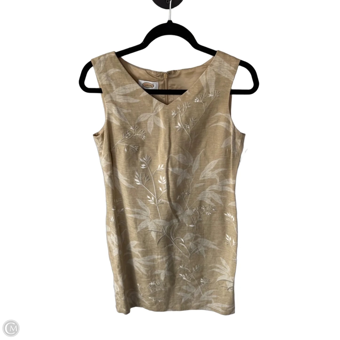 Dress Work By Talbots In Tan, Size: S