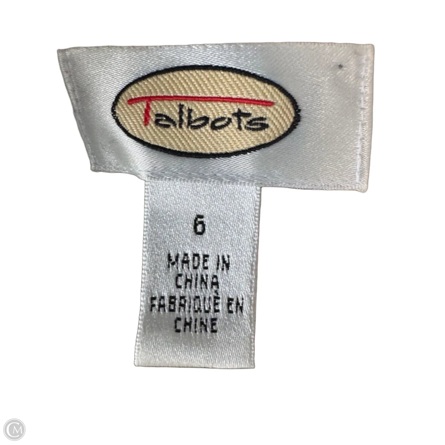Dress Work By Talbots In Tan, Size: S