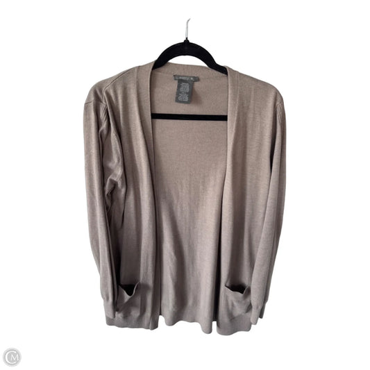 Sweater Cardigan By Matty M In Brown, Size: L