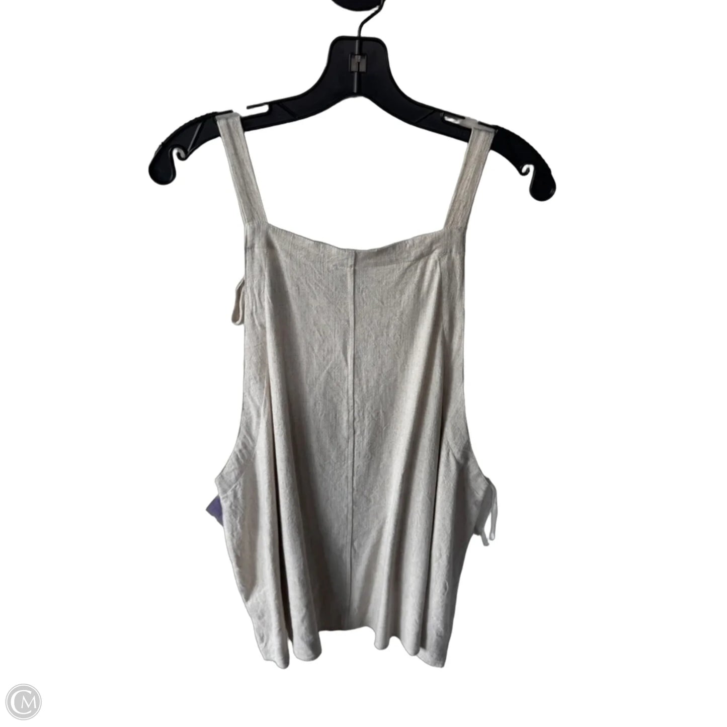 Dress Casual Short By Arula In Cream & Tan, Size: 2x