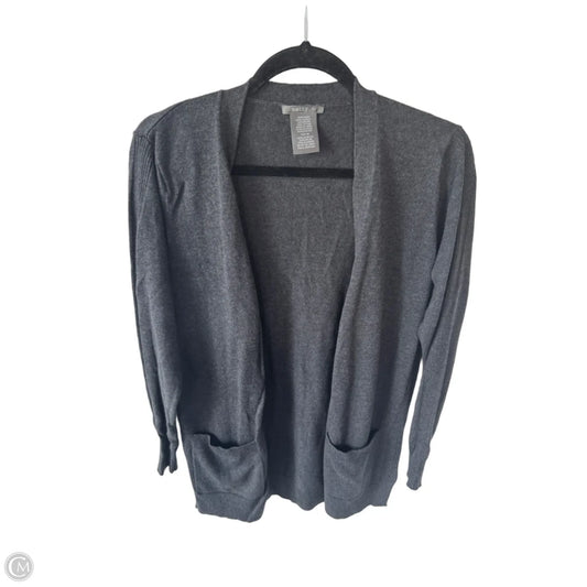 Sweater Cardigan By Matty M In Grey, Size: M