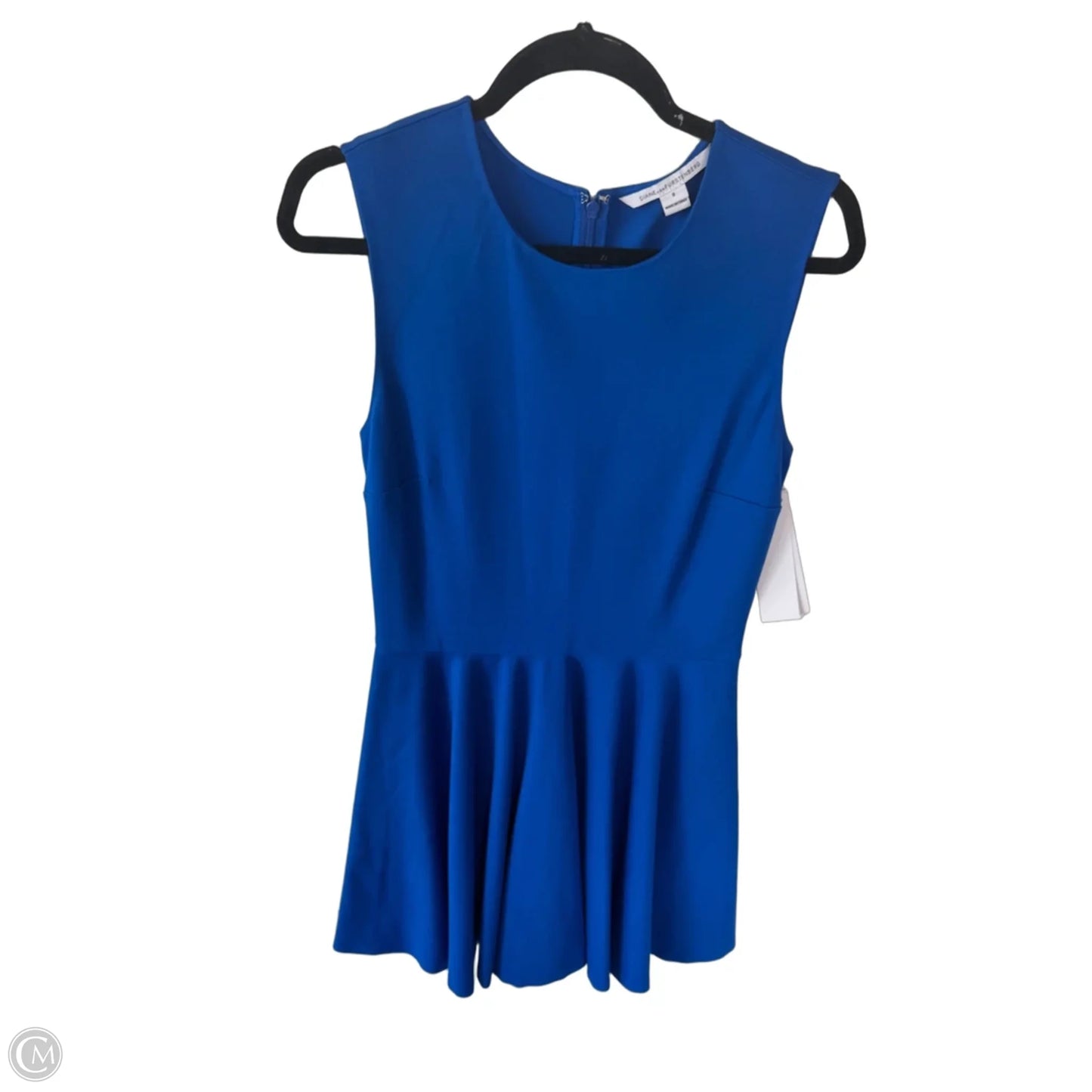 Dress Designer By Diane Von Furstenberg In Blue, Size: M