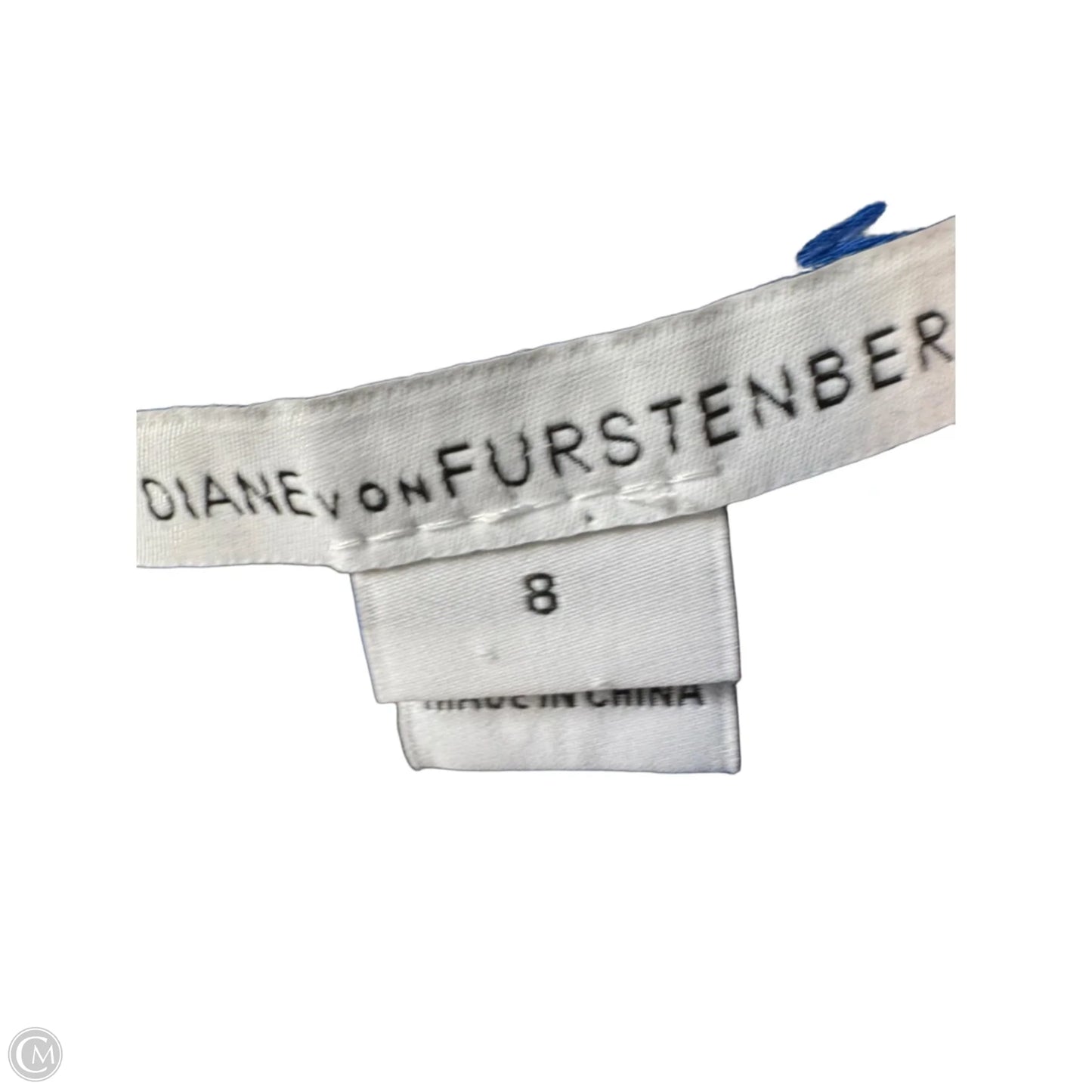 Dress Designer By Diane Von Furstenberg In Blue, Size: M