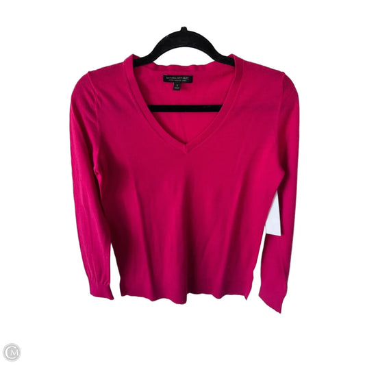 Sweater By Banana Republic In Pink, Size: S