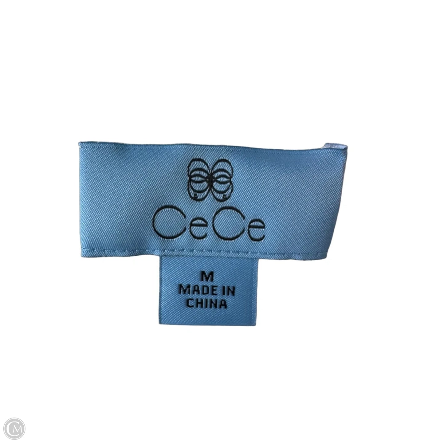 Blouse Short Sleeve By Cece In White, Size: M