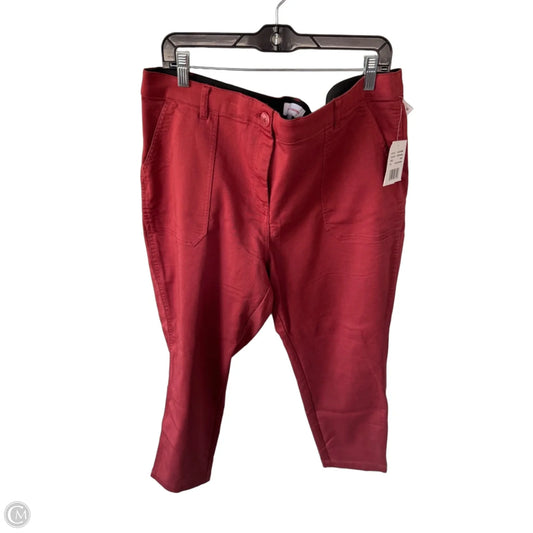Pants Chinos & Khakis By Cmc In Red, Size: 16