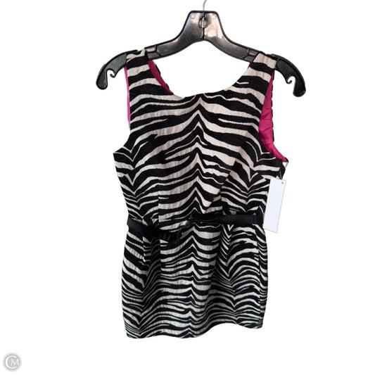 Dress Party Short By Eliza J In Black & White, Size: S