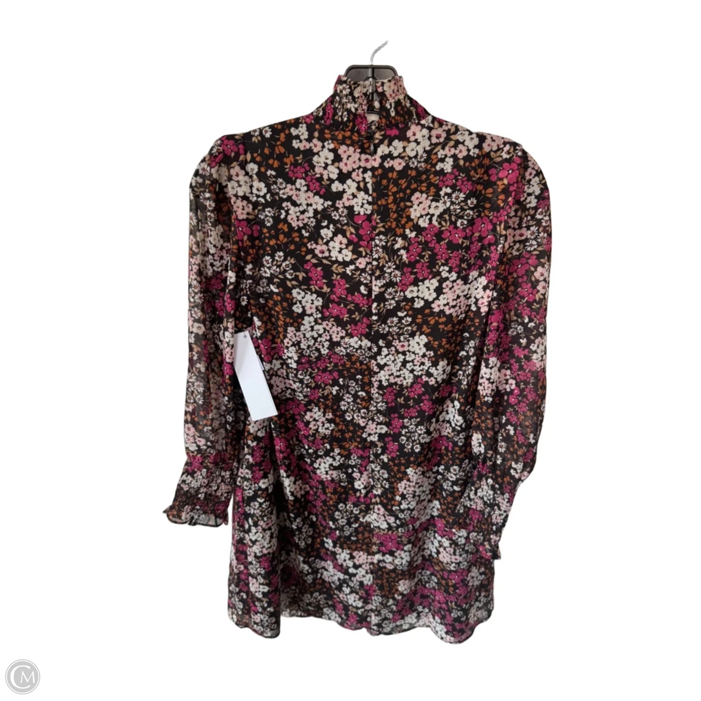 Dress Work By Ann Taylor In Black & Pink, Size: Sp
