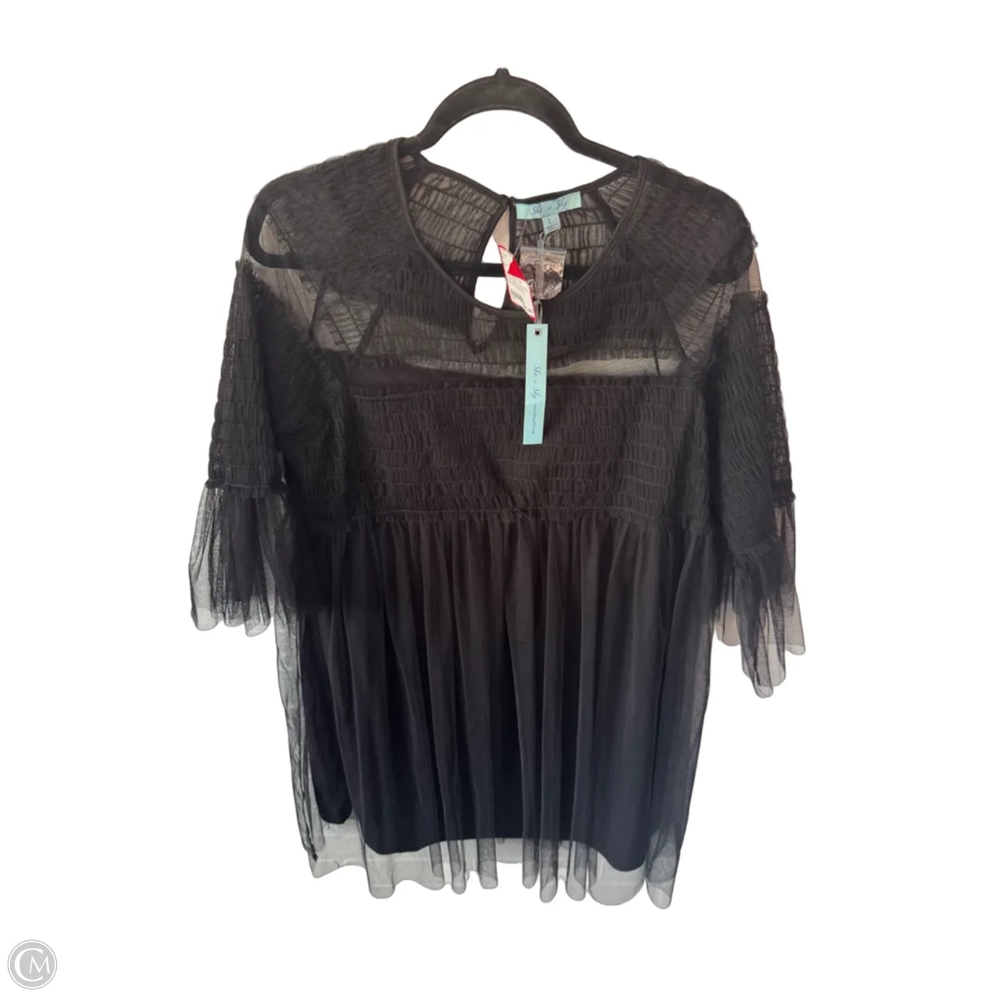 Dress Party Short By She + Sky In Black, Size: L