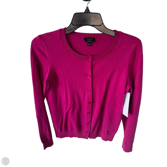 Sweater Cardigan By Talbots In Pink, Size: S
