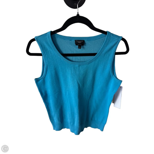 Vest Sweater By Talbots In Blue, Size: Sp