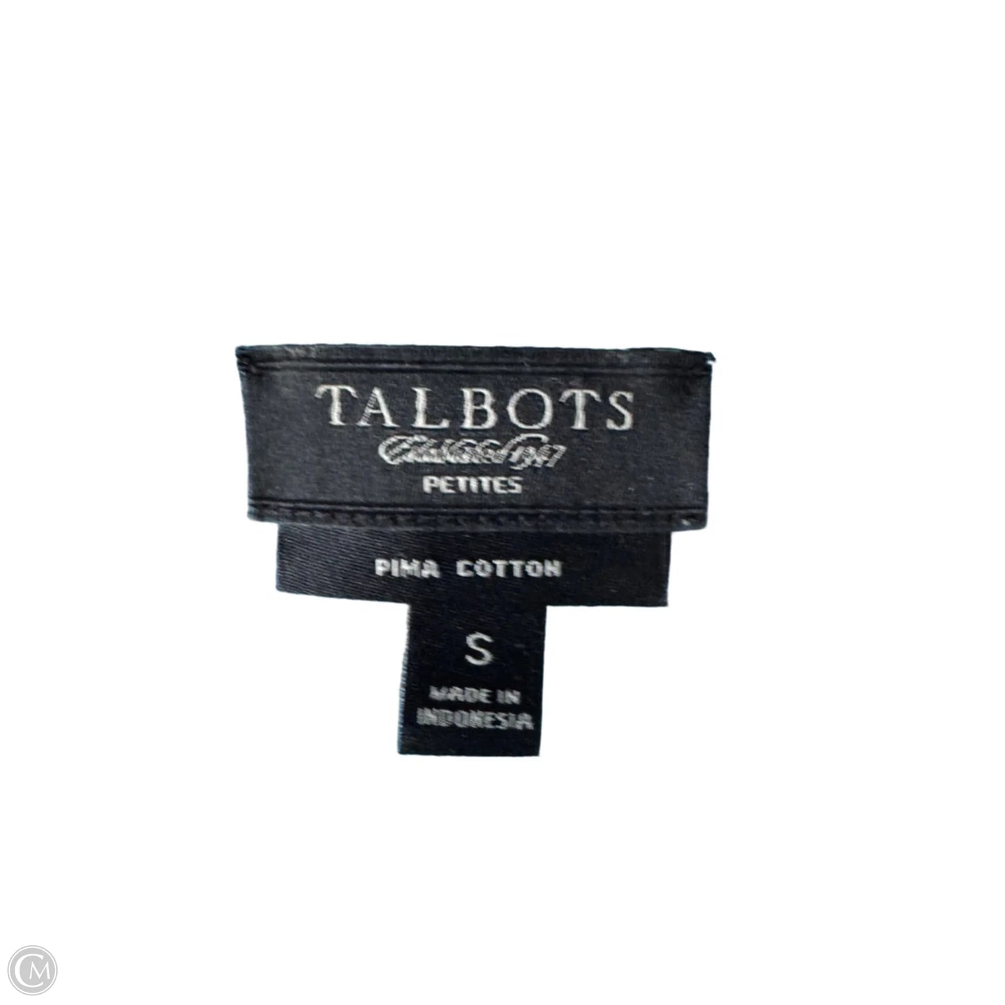 Vest Sweater By Talbots In Blue, Size: Sp