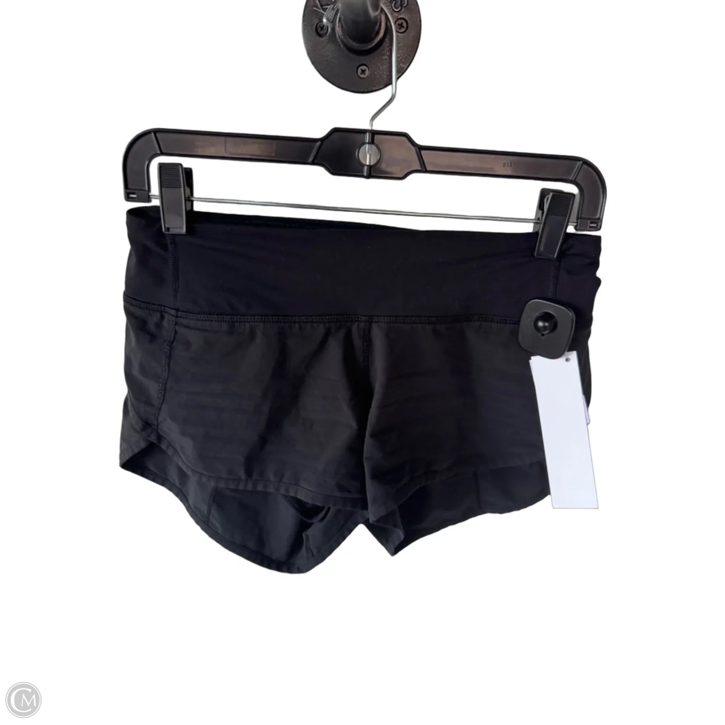 Athletic Shorts By Lululemon In Black, Size: 2