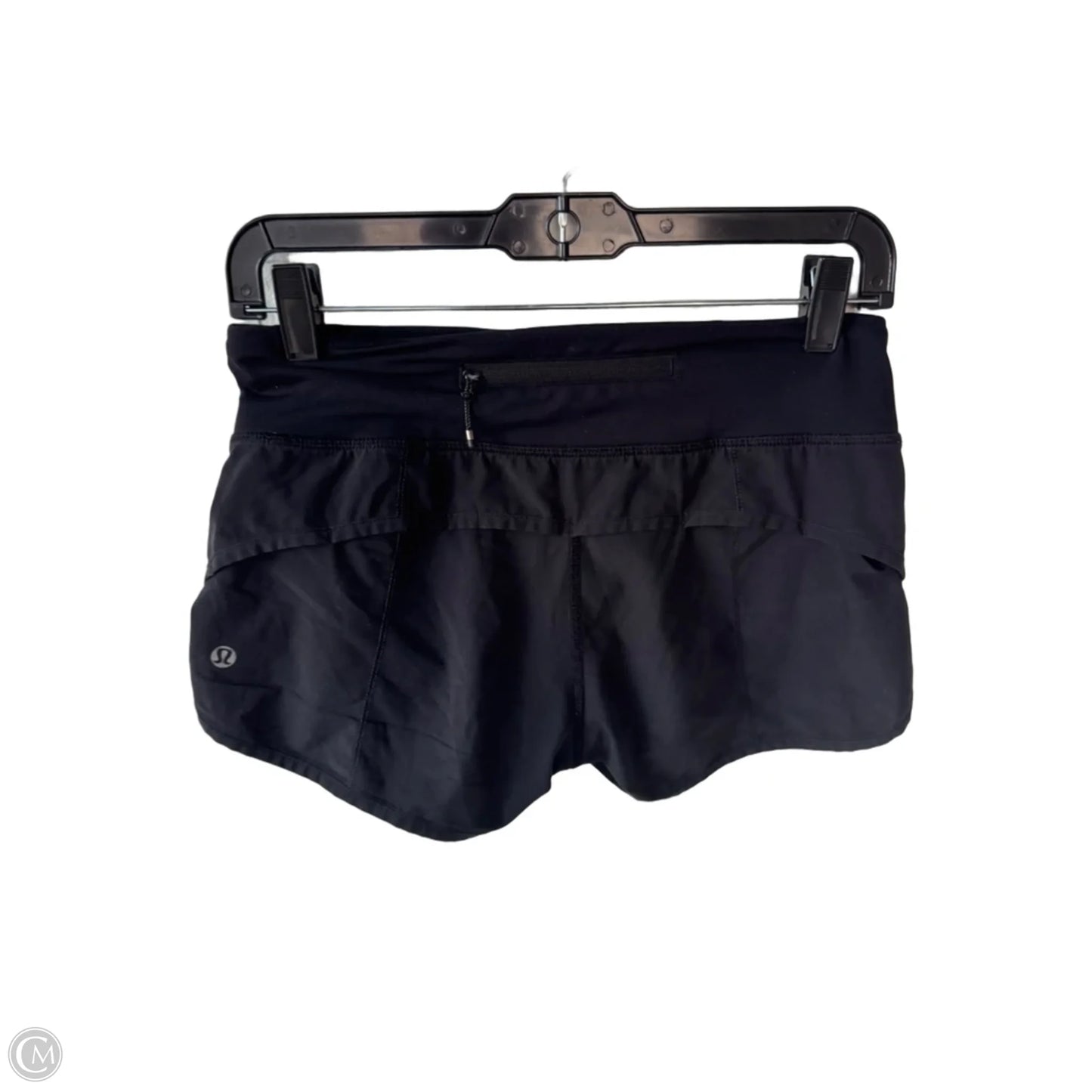 Athletic Shorts By Lululemon In Black, Size: 2